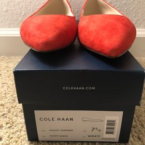 Hadley Skimmer, Poppy Suede color